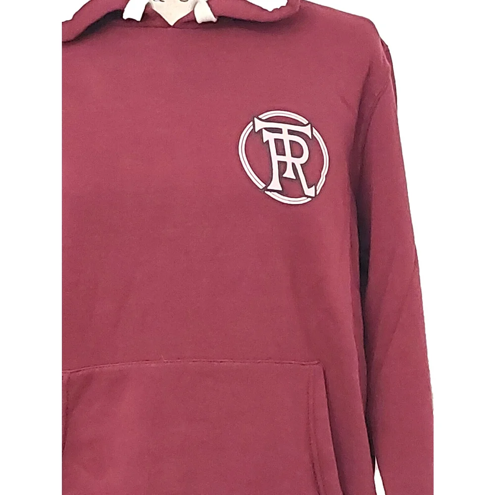 True Religion Brand Jeans Playoff Champs Raglan Hoodie Sweatshirt Size M NWT - Picture 4 of 16